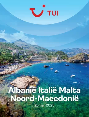 Catalogus van Tui | Albanië, Italië, Malta, Noord-Macedonië Z25 | 2024-11-01T00:00:00.000Z - 2025-10-31T00:00:00.000Z