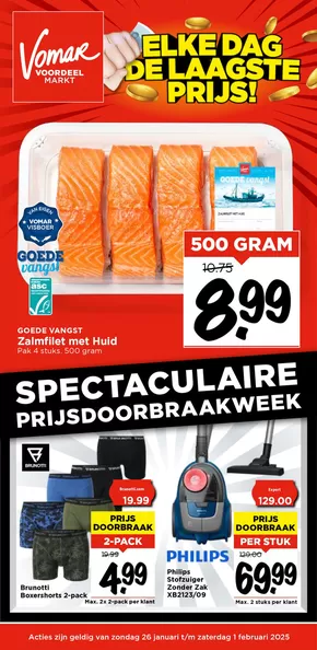 Catalogus van Vomar in Winkel | De beste aanbiedingen van Nederland | 2025-01-26T00:00:00.000Z - 2025-03-22T00:00:00.000Z