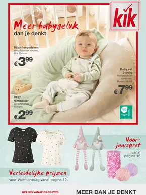 Catalogus van Kik in Breda | Meer babygeluk | 2025-02-03T00:00:00.000Z - 2025-03-03T00:00:00.000Z