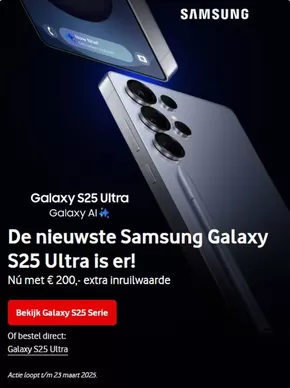 Catalogus van Vodafone | Samsung  | 2025-02-24T00:00:00.000Z - 2025-03-23T00:00:00.000Z