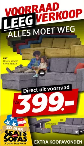 Catalogus van Seats and Sofas in Zuidwolde | Voorraad leeg verkoop | 2025-03-03T00:00:00.000Z - 2025-03-30T00:00:00.000Z