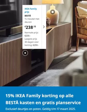 Catalogus van IKEA in Haarlem | 15% IKEA Family korting op alle | 2025-03-04T00:00:00.000Z - 2025-03-17T00:00:00.000Z