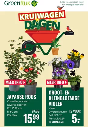 Catalogus van GroenRijk in Silvolde | Kruiwagen dagen | 2025-03-05T00:00:00.000Z - 2025-03-18T00:00:00.000Z