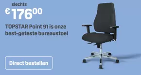 Catalogus van Office Centre in 't Harde | Topstar point 91 is onze best-geteste bureaustoel | 2025-03-06T00:00:00.000Z - 2025-03-20T00:00:00.000Z