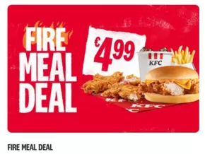 Catalogus van KFC in Haarlem | Fire meal deal | 2025-03-07T00:00:00.000Z - 2025-03-18T00:00:00.000Z