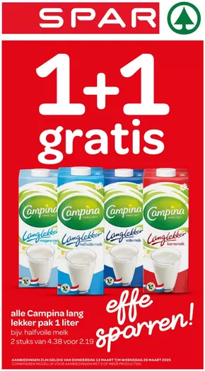 Catalogus van Spar in Vledder | Spar folder | 2025-03-13T00:00:00.000Z - 2025-03-26T00:00:00.000Z