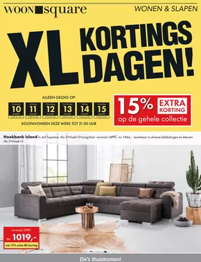 15% Extra Korting