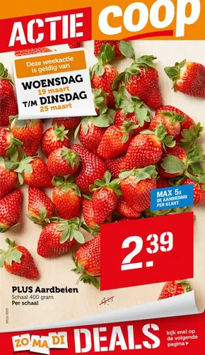 Catalogus van Coop in Nieuw-Weerdinge | Kortingen en acties | 2025-03-17T00:00:00.000Z - 2025-03-23T00:00:00.000Z