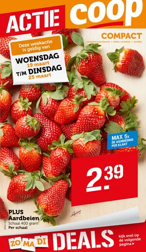 Catalogus van Coop in Nieuw-Weerdinge | Onze beste koopjes | 2025-03-17T00:00:00.000Z - 2025-03-23T00:00:00.000Z